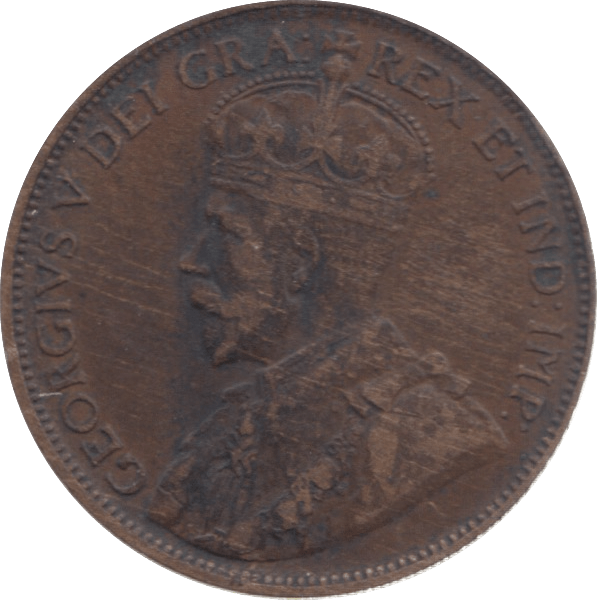 1918 CANADA ONE CENT - WORLD COIN - Cambridgeshire Coins