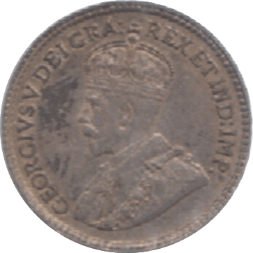 1918 CANADA SILVER 5 CENTS - WORLD SILVER COINS - Cambridgeshire Coins