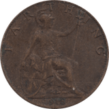 1918 FARTHING 2 ( EF ) 50 - Farthing - Cambridgeshire Coins