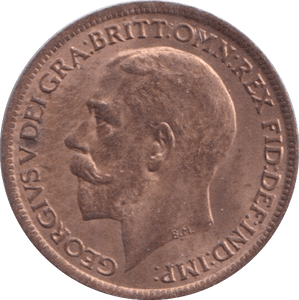 1918 FARTHING ( BU ) - Farthing - Cambridgeshire Coins