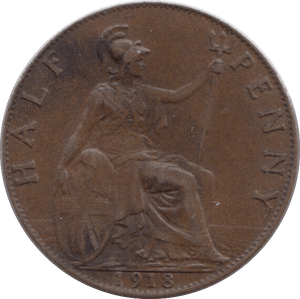 1918 FARTHING ( EF ) - Farthing - Cambridgeshire Coins