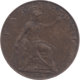 1918 FARTHING ( GVF ) 3 - Farthing - Cambridgeshire Coins