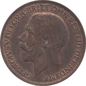 1918 FARTHING ( UNC ) - Farthing - Cambridgeshire Coins