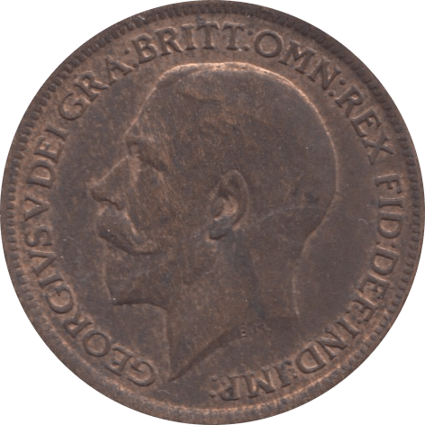 1918 FARTHING ( UNC ) - Farthing - Cambridgeshire Coins