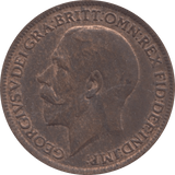 1918 FARTHING ( UNC ) - Farthing - Cambridgeshire Coins