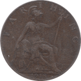 1918 FARTHING ( VF ) 23 - Farthing - Cambridgeshire Coins