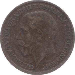 1918 FARTHING ( VF ) 23 - Farthing - Cambridgeshire Coins