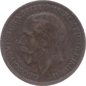 1918 FARTHING ( VF ) 23 - Farthing - Cambridgeshire Coins