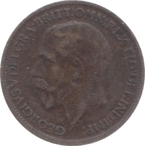 1918 FARTHING ( VF ) 23 - Farthing - Cambridgeshire Coins