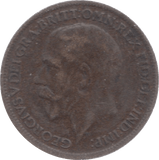 1918 FARTHING ( VF ) 23 - Farthing - Cambridgeshire Coins