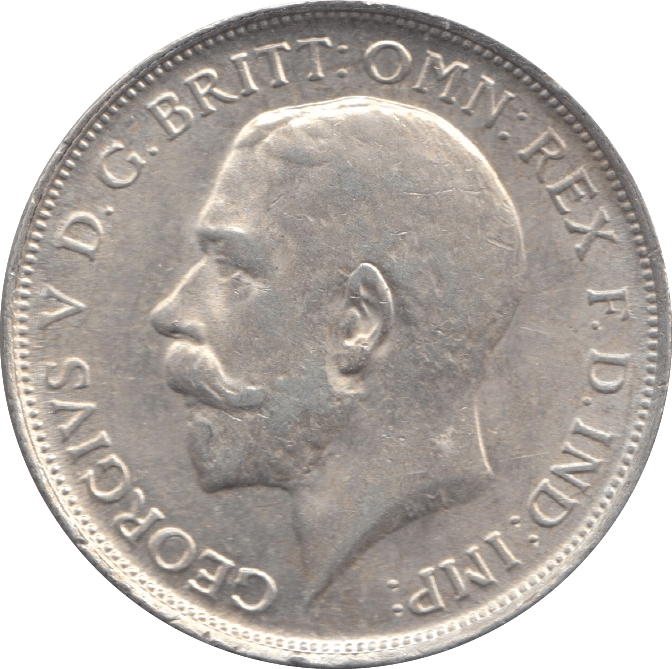 1918 FLORIN ( EF ) 4 - Florin - Cambridgeshire Coins