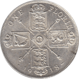 1918 FLORIN ( EF ) 4 - Florin - Cambridgeshire Coins