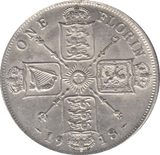 1918 FLORIN ( EF ) 4 - Florin - Cambridgeshire Coins