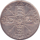 1918 FLORIN ( EF ) - Florin - Cambridgeshire Coins