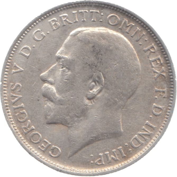 1918 FLORIN ( GVF ) 11 - Florin - Cambridgeshire Coins