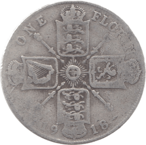1918 FLORIN ( NF ) 11 - Florin - Cambridgeshire Coins