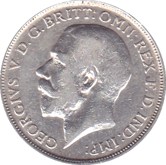 1918 FLORIN ( VF ) . B - Florin - Cambridgeshire Coins