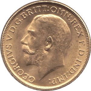 1918 GOLD SOVEREIGN BOMBAY MINT ( UNC ) - Sovereign - Cambridgeshire Coins