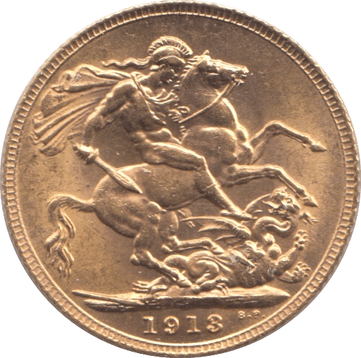 1918 GOLD SOVEREIGN ( UNC ) - Sovereign - Cambridgeshire Coins
