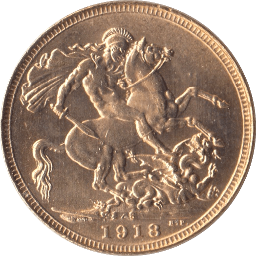 1918 GOLD SOVEREIGN ( UNC ) SYDNEY MINT - Sovereign - Cambridgeshire Coins