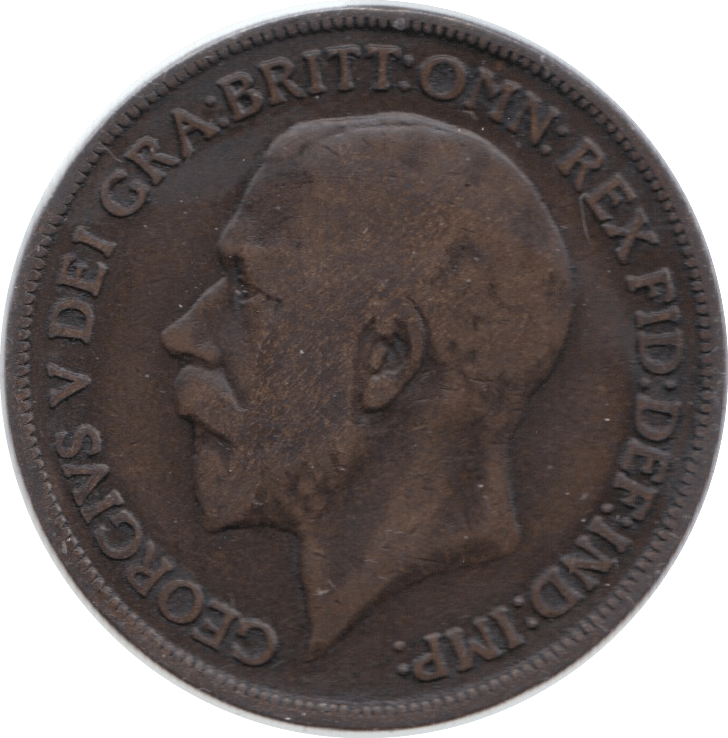 1918 H PENNY ( F ) 2 - Penny - Cambridgeshire Coins