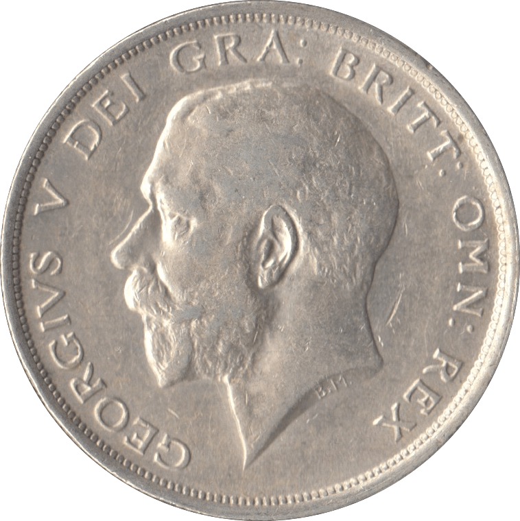 1918 HALFCROWN ( EF ) 13 - Halfcrown - Cambridgeshire Coins