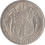 1918 HALFCROWN ( EF ) 13 - Halfcrown - Cambridgeshire Coins