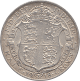 1918 HALFCROWN ( EF ) 4 - Halfcrown - Cambridgeshire Coins
