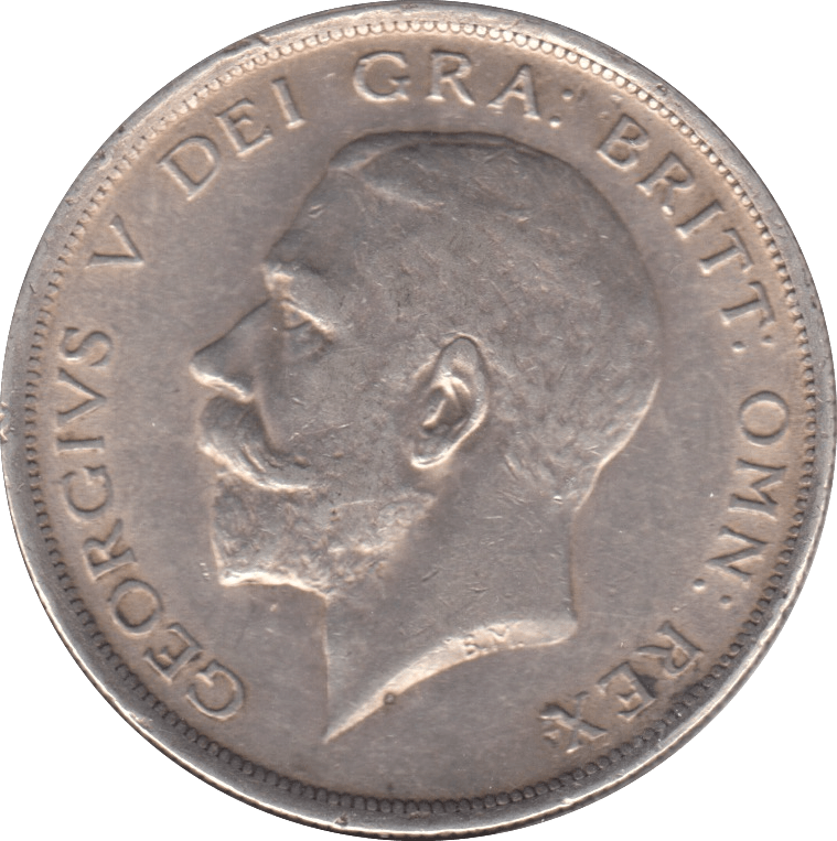1918 HALFCROWN ( EF ) 7 - Halfcrown - Cambridgeshire Coins