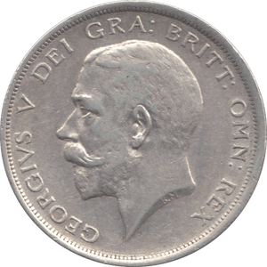 1918 HALFCROWN ( EF ) 9 - Halfcrown - Cambridgeshire Coins