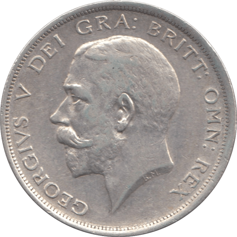 1918 HALFCROWN ( EF ) 9 - Halfcrown - Cambridgeshire Coins