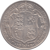 1918 HALFCROWN ( EF ) 9 - Halfcrown - Cambridgeshire Coins
