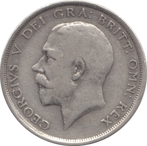 1918 HALFCROWN ( GF ) 8 - Halfcrown - Cambridgeshire Coins