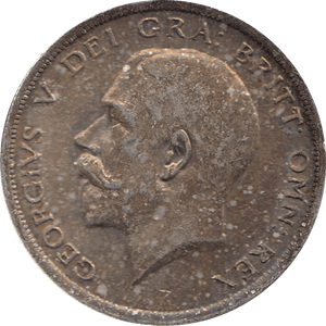 1918 HALFCROWN ( GVF ) 3 - Halfcrown - Cambridgeshire Coins