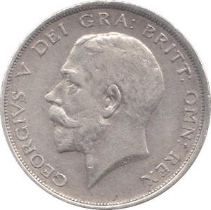 1918 HALFCROWN ( GVF ) 6 - Halfcrown - Cambridgeshire Coins