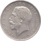 1918 HALFCROWN ( GVF ) 6 - Halfcrown - Cambridgeshire Coins