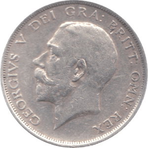 1918 HALFCROWN ( GVF ) 6 - Halfcrown - Cambridgeshire Coins