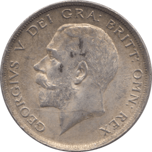 1918 HALFCROWN ( GVF ) 7 - Halfcrown - Cambridgeshire Coins