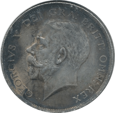 1918 HALFCROWN ( GVF ) - Halfcrown - Cambridgeshire Coins