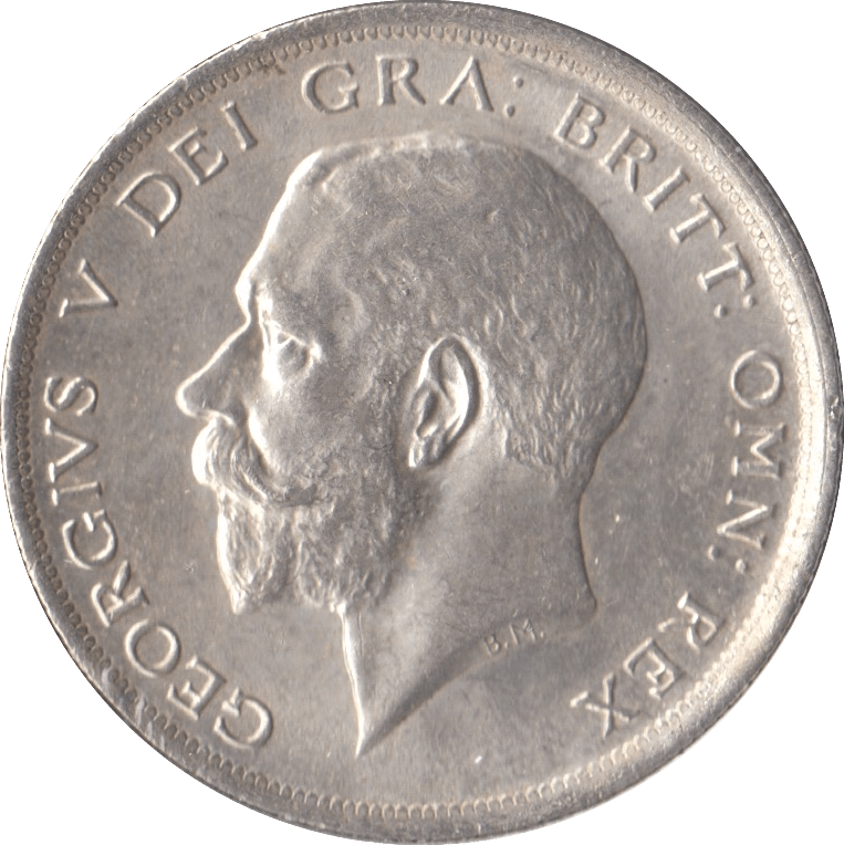1918 HALFCROWN ( UNC ) - HALFCROWN - Cambridgeshire Coins