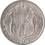 1918 HALFCROWN ( UNC ) - HALFCROWN - Cambridgeshire Coins