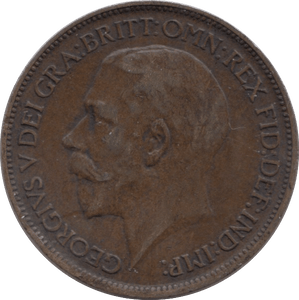1918 HALFPENNY ( GF ) - Halfpenny - Cambridgeshire Coins