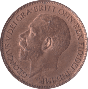 1918 HALFPENNY ( UNC ) B - Halfpenny - Cambridgeshire Coins
