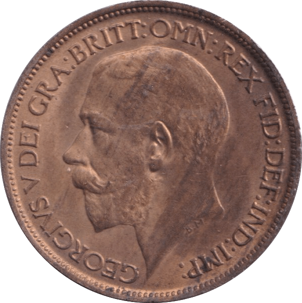 1918 HALFPENNY ( UNC ) - Halfpenny - Cambridgeshire Coins