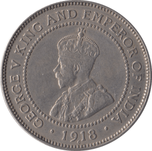 1918 JAMAICA ONE PENNY - WORLD COINS - Cambridgeshire Coins