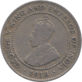 1918 JAMAICA ONE PENNY - WORLD COINS - Cambridgeshire Coins