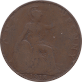 1918 KN PENNY ( F ) - Penny - Cambridgeshire Coins