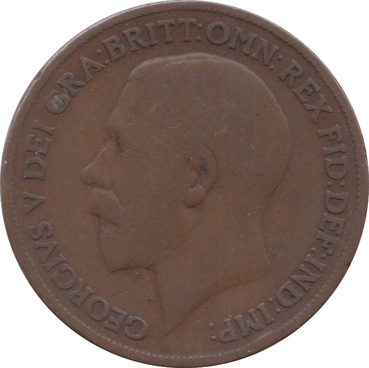 1918 KN PENNY ( F ) - Penny - Cambridgeshire Coins