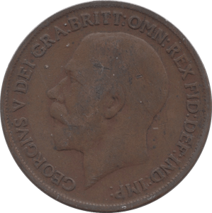 1918 KN PENNY ( FINE ) 3 - Penny - Cambridgeshire Coins