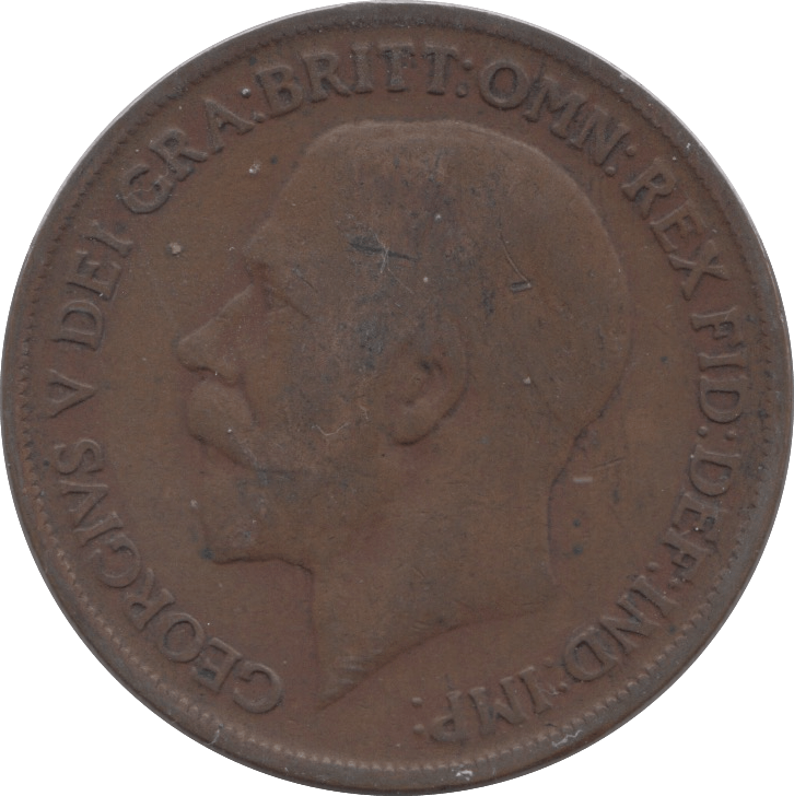 1918 KN PENNY ( FINE ) 3 - Penny - Cambridgeshire Coins